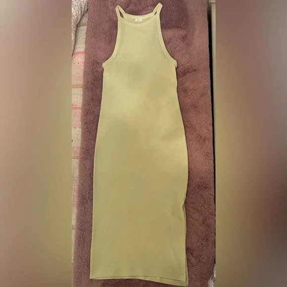 Wilfred Pale Yellow Sleeveless Maxi Dress - Picture 6 of 6